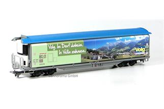 Bemo H0m RhB Schiebewandwagen Haikqq-uy 5164, Volg - Vella