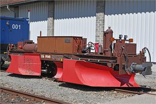 Bemo H0m RhB Spurpflug Xk 9141