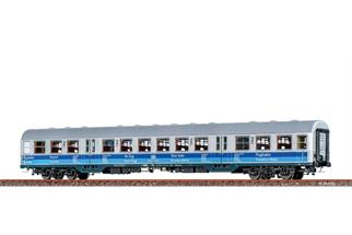 Brawa H0 (AC) DB Nahverkehrswagen Bnrzb 728, 2. Klasse, Flughafen FFM, Ep. IV