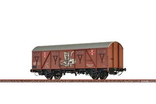 Brawa H0 (AC) DR gedeckter Güterwagen Gos, Fortschritt, Ep. IV