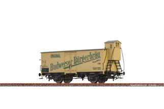 Brawa H0 (AC) kkStB Bierwagen, Budweiser Bürgerbräu, Ep. I