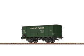 Brawa H0 CSD gedeckter Güterwagen L, Trebonske Pivovary, Ep. III