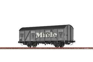 Brawa H0 DB gedeckter Güterwagen Glmmhs 57, Miele, Ep. III