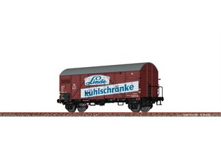 Brawa H0 DB gedeckter Güterwagen Gmhs 35, Linde, Ep. III