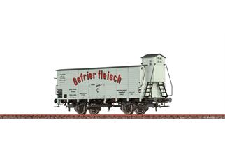 Brawa H0 DRG Kühlwagen, Gefrierfleisch Hamburg Altona, Ep. II