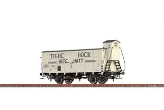 Brawa H0 SNCF Bierwagen G10, Tigre Bock, Ep. III