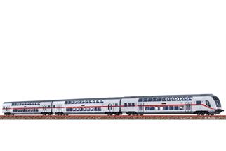 Brawa N DB AG Doppelstockwagen-Set IC2, Ep. VI, 3-tlg.