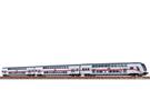 Brawa N DB AG Doppelstockwagen-Set IC2, Ep. VI, 3-tlg.