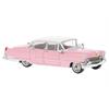 Brekina H0 Cadillac Fleetwood, pink/weiss, 1955