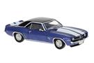Brekina H0 Chevrolet Camaro, blau/schwarz, 1969