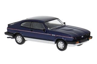 Brekina H0 Ford Capri III, blau, 1978