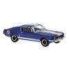 Brekina H0 Ford Mustang, blau/weiss, 1968, Shelby