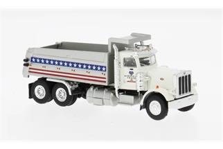 Brekina H0 Peterbilt 359 Kipper, 1973, American Track