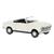 Brekina H0 Peugeot 204 Cabriolet, weiss, 1967