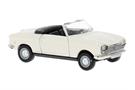 Brekina H0 Peugeot 204 Cabriolet, weiss, 1967