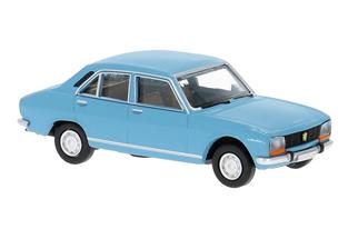 Brekina H0 Peugeot 504, hellblau, 1968