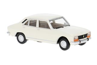 Brekina H0 Peugeot 504, weiss, 1968