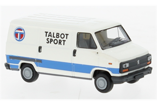 Brekina H0 Peugeot J5 Kasten, 1982, Talbot Sport