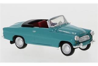 Brekina H0 Skoda Felicia, hellblau, 1959