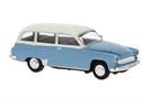 Brekina H0 Wartburg 311 Kombi, hellblau/weiss, 1959