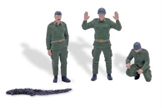 Busch 0 Drei Soldaten