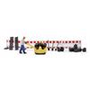Busch H0 Action Set: Asphalt walzen