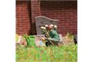 Busch H0 Action Set: Grabpflege
