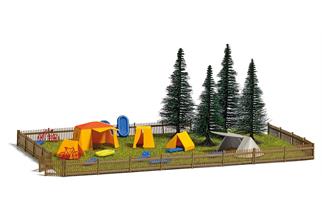 Busch H0 Campingplatz