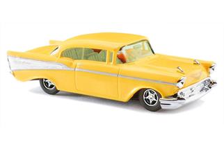 Busch H0 Chevrolet Bel Air '57, gelb