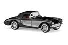 Busch H0 Chevrolet Corvette, Cabrio, schwarz