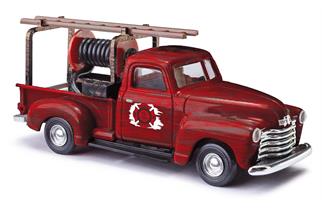 Busch H0 Chevrolet Pick-Up, Fire Department