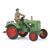 Busch H0 Fendt F15 Dieselross, mit Bäuerin