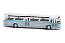 Busch H0 Fishbowl Bus, weiss