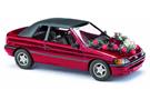 Busch H0 Ford Escort Cabrio Hochzeit, geschlossen