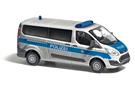 Busch H0 Ford Transit Custom Bus, Polizei Berlin