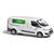 Busch H0 Ford Transit Custom Kastenwagen, Autovermietung Europcar