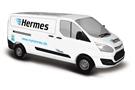 Busch H0 Ford Transit Custom Kastenwagen, Hermes Versand