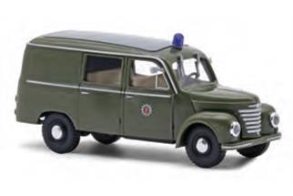 Busch H0 Framo V901/2 Halbbus, Volkspolizei Verkehrsunfallaufnahme