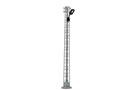 Busch H0 Gittermastleuchte, weiss