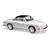 Busch H0 Karmann Ghia 1600, zweifarbig weiss