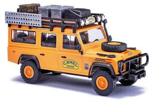 Busch H0 Land Rover Defender, Camel Trophy 1989 Spanien