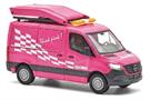 Busch H0 MB Sprinter kurz, Glonb Begleitfahrzeug