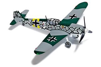 Busch H0 Messerschmitt Bf 109 F2 Jagdfliegergalerie Hans Phillip