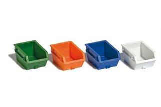 Busch H0 Mini-Set Absetzcontainer 1.5 m³ (Inhalt: 4 Stk.)