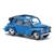 Busch H0 Renault 4 CV Cabrio Limousine, blau