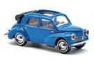 Busch H0 Renault 4 CV Cabrio Limousine, blau