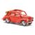 Busch H0 Renault 4 CV Cabrio Limousine, rot