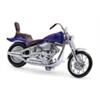 Busch H0 US Motorrad, blau