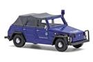 Busch H0 VW 181 Kurierwagen, THW - blau