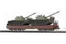 Busch TT DR Flachwagen Samm 4818, T-55A, Ep. IV